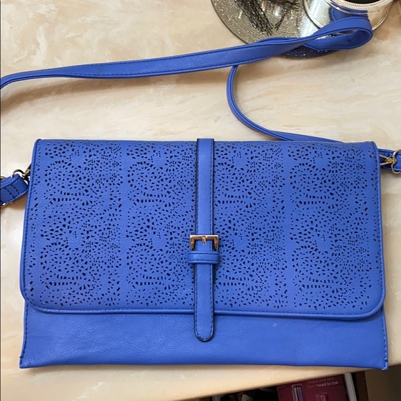 Accessories - Blue Clutch/Purse